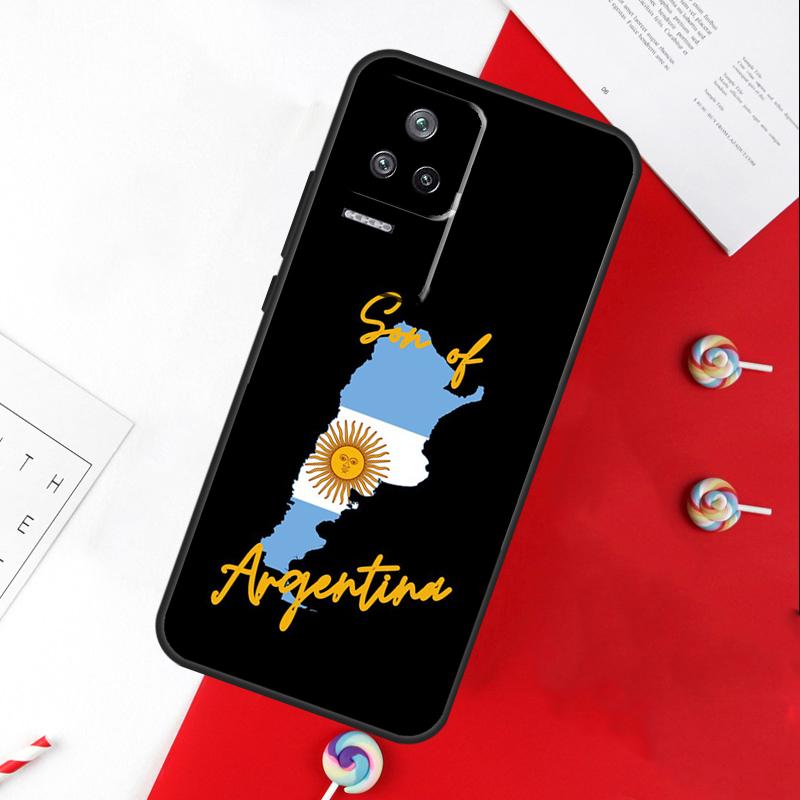 Argentine Flag Cover For Xiaomi 14T 11T 12T 13T Pro 13 14 15 Ultra POCO X7 Pro X3 X5 X6 F5 F6 M6 Pro Case