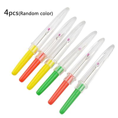Sewing Tool Plastic Handle Seam Ripper Craft Thread Cutter Seam Ripper Plastic Handle Seam Ripper Sewing Tool Cap Blade Edge Clean Cap