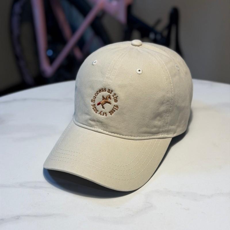 Cotton Embroidered Letter Baseball Cap For Casual Sports And Sun Protection