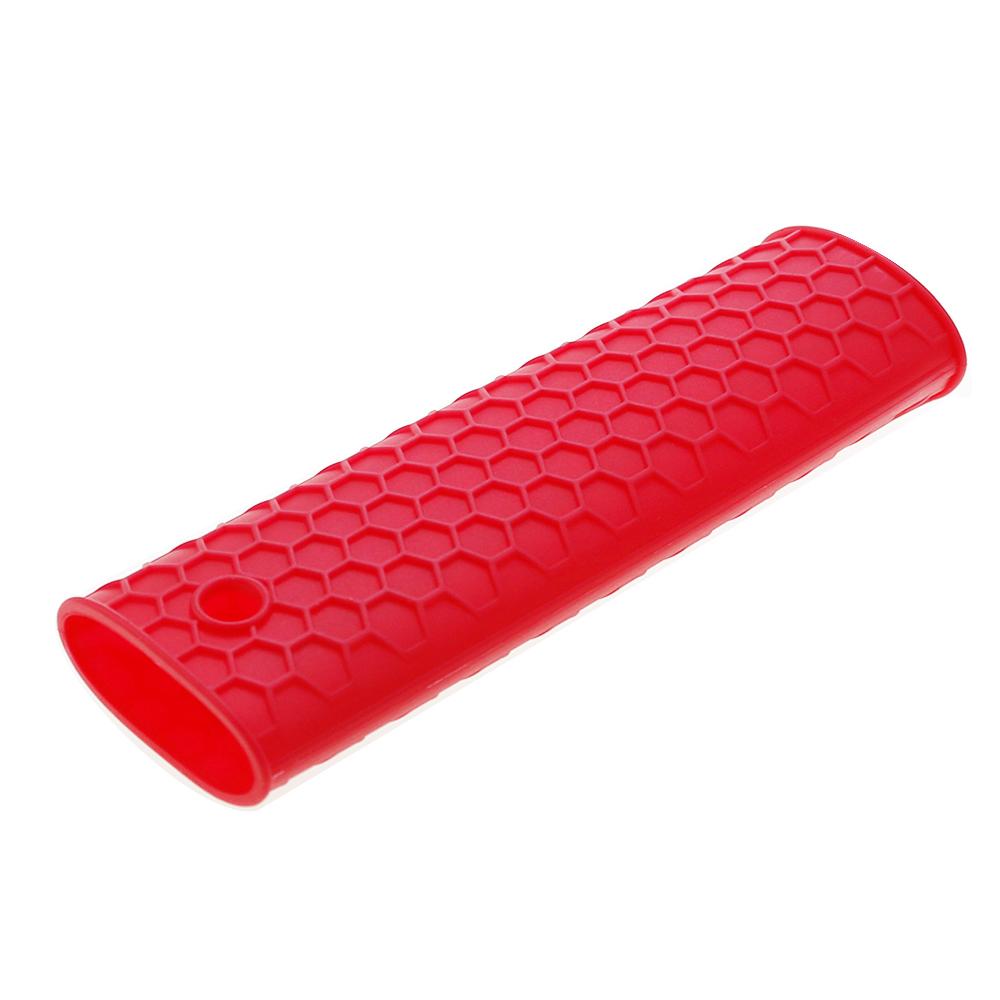 1PCS Silicone Pot Handle Cover Insulation Cover Kitchen Tools Silicone Insulation Pot Handle Cover Anti Slip Pot Handle Cover