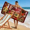 Tractor Truck Print Beach Towel, Large Soft Quick Dry Towel for Beach Camping Swimming