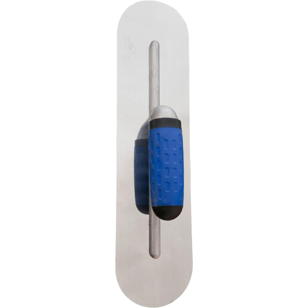Stainless Steel Rounded Edge Trowel Drywall Tool For Smooth Plastering Ideal For Professional Masons And DIY Enthusiasts
