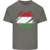 Torn Hungary Flag Hungarian Day Football Unisexs Light Cotton Tshirt