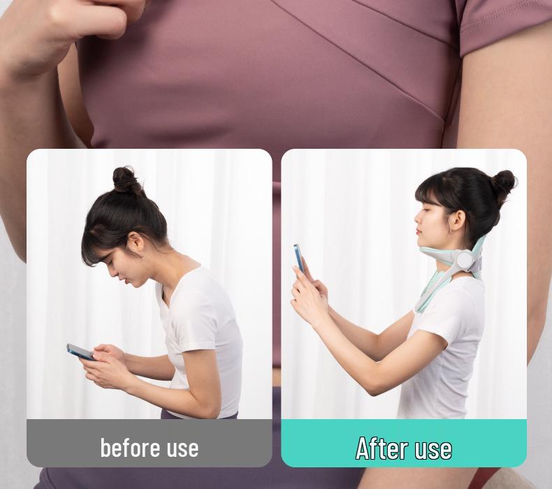 Fifth Gen Adjustable Neck Support for Adults and Children – Improved Anti-Head-Down Corrector