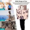 [MINIER] Chip and Dale Eco Bag, Women's Tote Bag, Shoulder Bag, Large Capacity Shopping Bag, Convenience Store Bag, Lightweight, Waterproof, Handbag,
