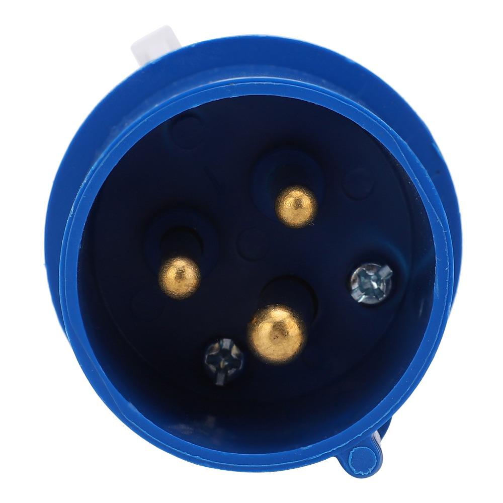 16A  220-250V Industrial Connector Kit 2P+E Plug Coupler  Power Connections