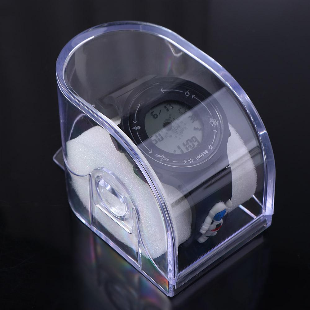 Woman Watch Case Jewelry Box Transparent Watch Box Plastic Watch Display Holder Watch Storage Box