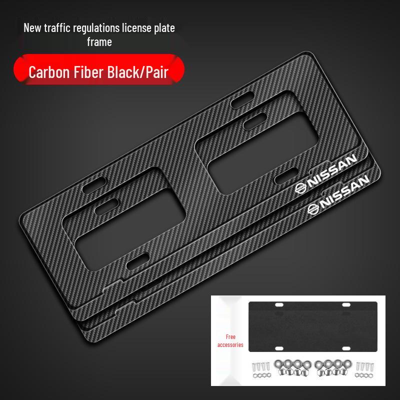 Maßgeschneiderter Kennzeichenhalter für Nissan Sylphy, Teana, Bluebird, Murano, Qashqai, Kicks, Patrol