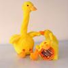 NEW Cute Repeating Talking Duck Children's Plush Toy Educational Fun Gift Twisting Imitation Talking Dancing Music Recording Toy