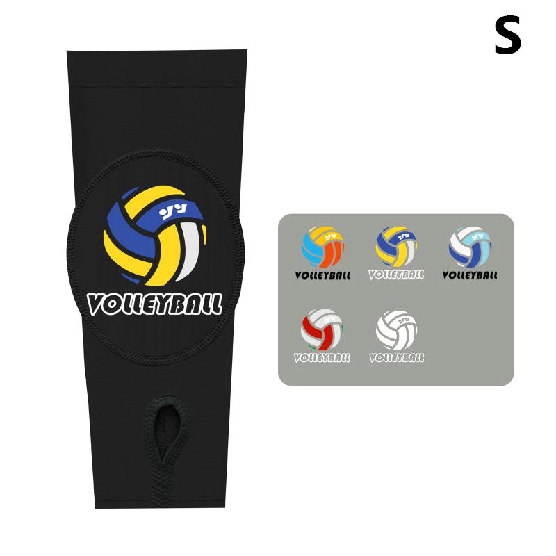 2Pcs/Pair Breathable Volleyball Forearm Sleeves Volleyball Armband Arm Guards Wrist Support With Sponge Pads And Thumb Hole