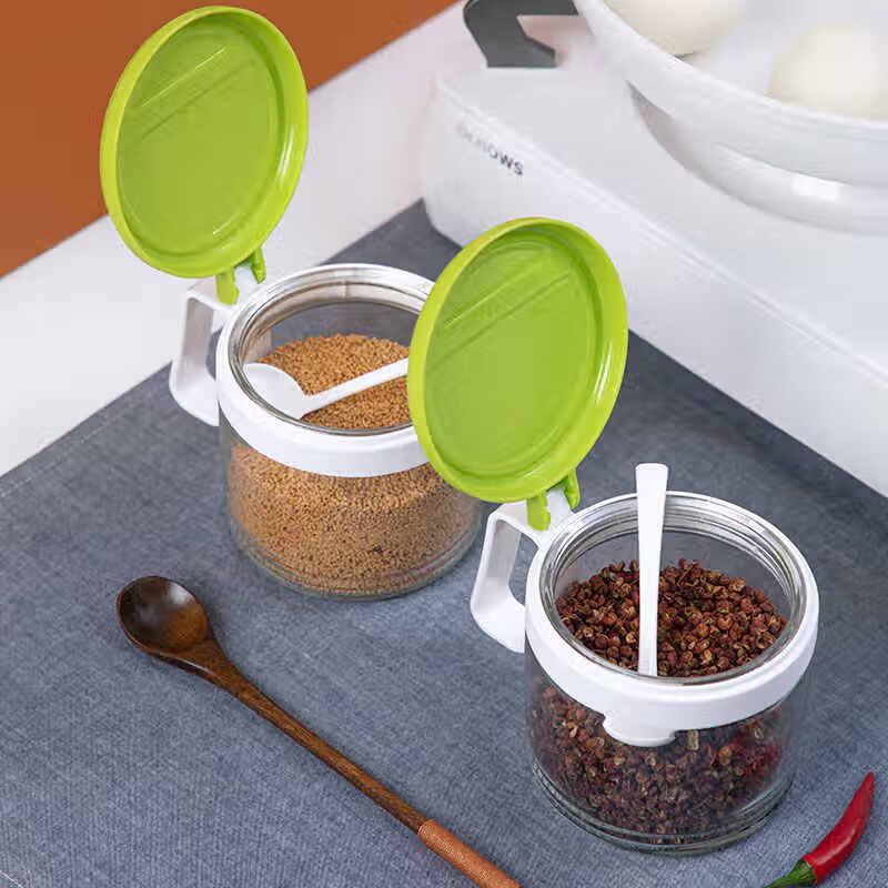 

Camellia Glass Seasoning Jar Set