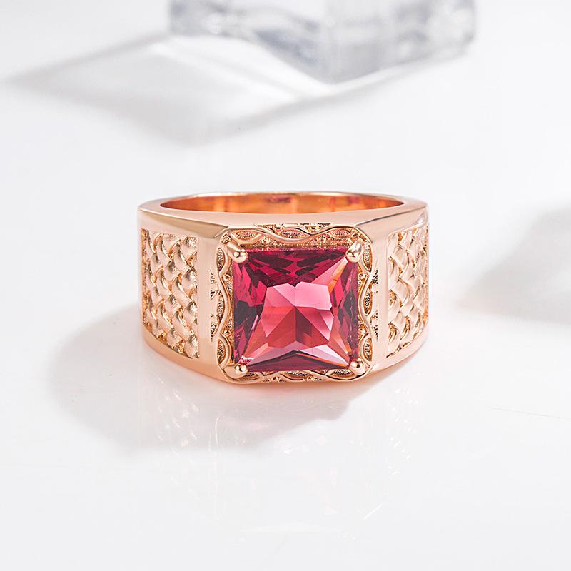 Lindon – bague classique en alliage de cuivre et Zircon, bijoux pour dames, cadeau de fête de promesse de mariage