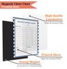 Inkdotpot Magnetic  Whiteboard Weekly Chores Charts Chore  Chart For  Refrigerator  - Dry Erase Behavior Chart For Kids