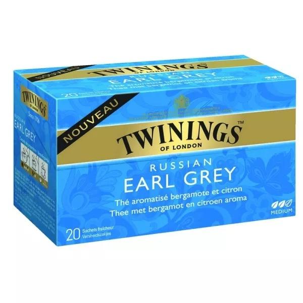 Twinings Russian Earl Grey 20 tējas