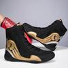 New Wrestling Shoes Men's and Women's Free Fighting Boxing Non-slip, Wear-resistant and Shock-absorbing Indoor Fitness Comprehensive Training Shoes