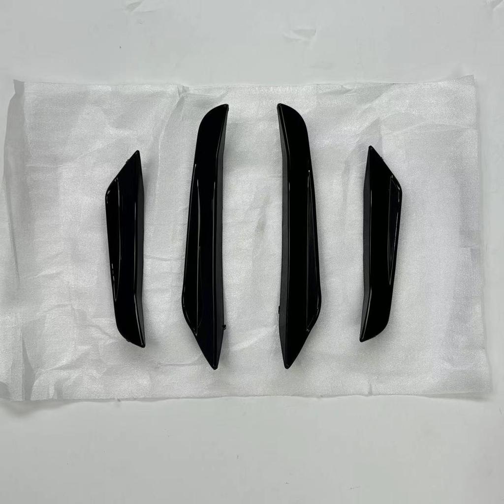 Glänzendes Schwarzes Front-Canard-Zierleisten-Karosseriekit für BMW 3er G20 G28 (2019-)