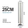 Adjustable Stainless Steel Furniture Legs for Tables, Cabinets, and Sofas