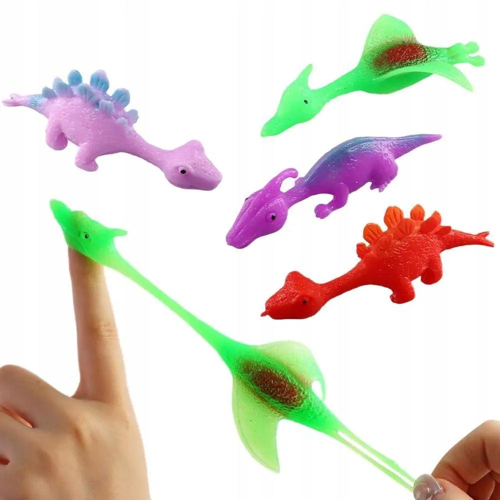 Dinosaurs Toy Gel For Shooting Set For Children 5 Pieces