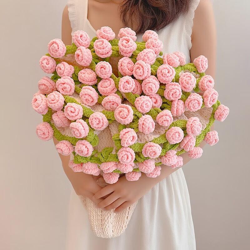 

Rose Bouquet Blanket Crochet DIY Kit