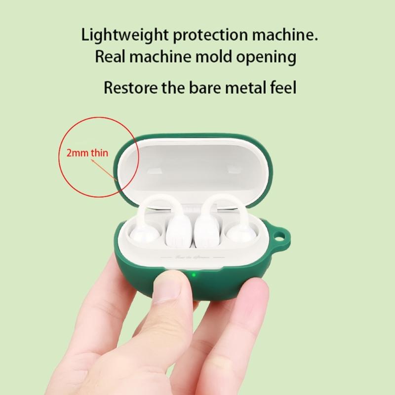 Ergonomic Silicone Protective Case Sleeve For UU Wireless Headphone Antislip Grip Dusts Water Resistant Nonslip Texture