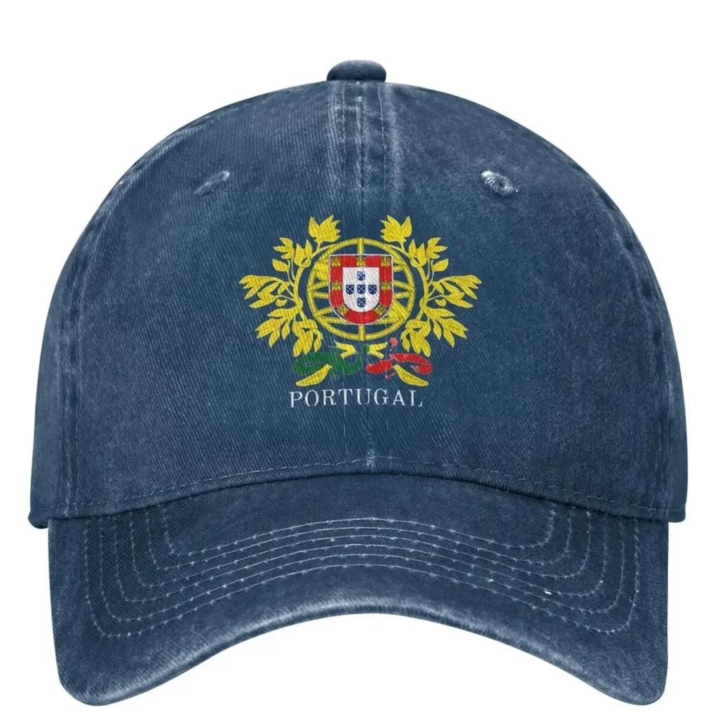 Portuguese Coat Of Arms Casual Baseball Cap Summer Portugal Flag Trucker Hat Hip Hop Hats Couple Women Baseball Caps