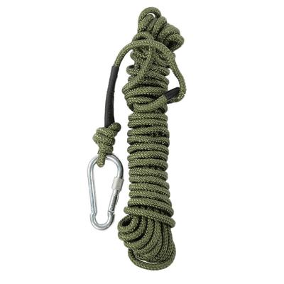 10m Outdoor Rock Climbing Hiking Rope Safety Rescue Survival Escape Cord with Flying Claws