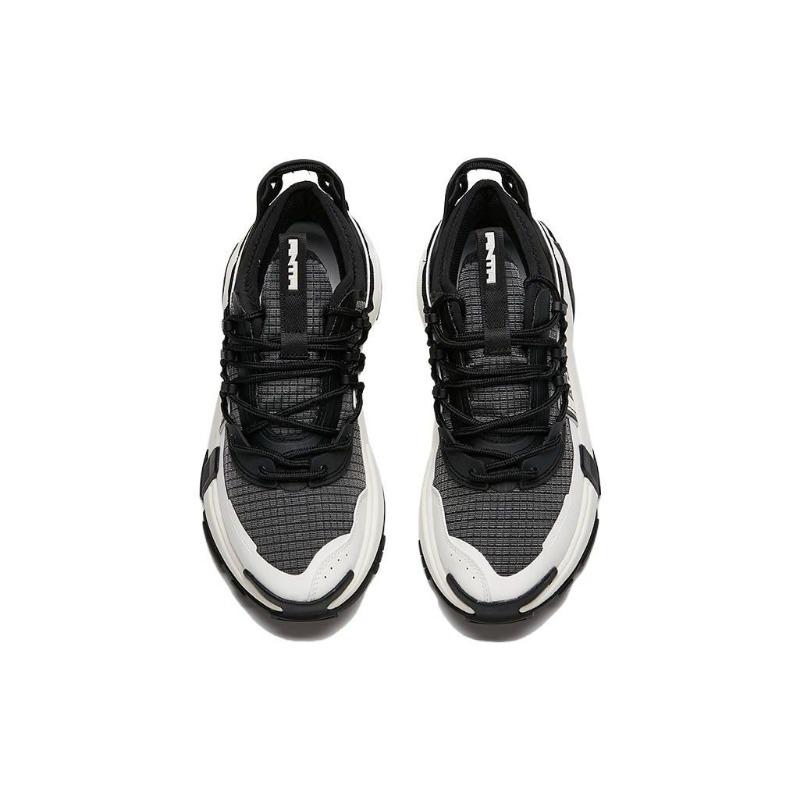 Anta AT91 women low-top casual shoes black white comfortable non-slip durable 122148850-2