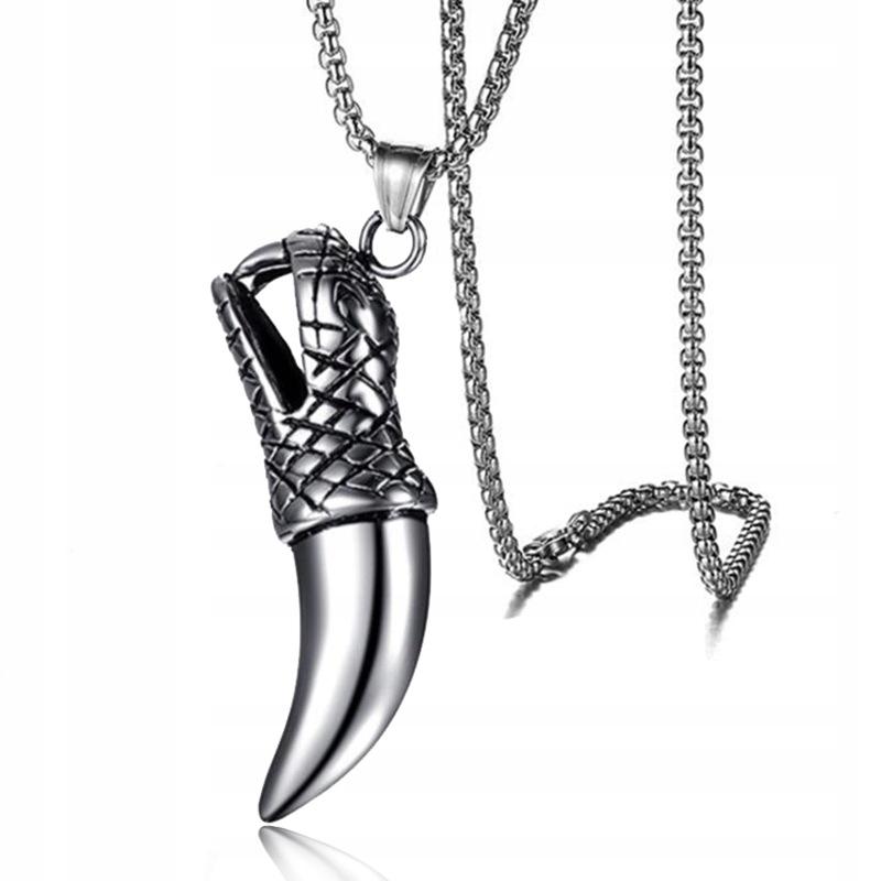 Predator Claw Necklace Silver Chain 345