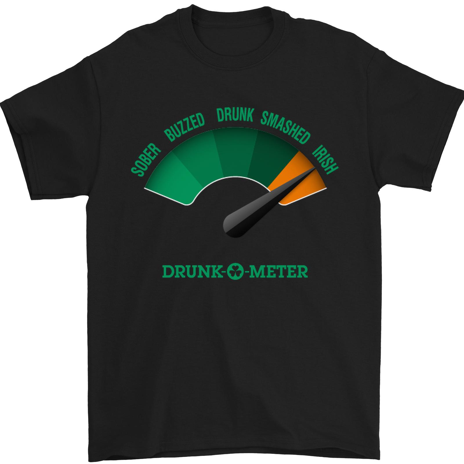 Men s Drunkometer 100% Cotton Fun Beer T-Shirt- XXXXL