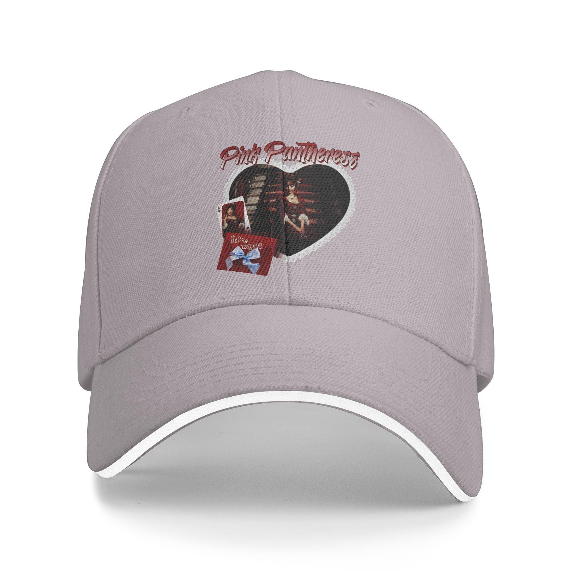 Pink Pantheress Baseball Cap Unisex Men Design Trucker Hat Summer Y2K Funny Outdoor Sport Sunscreen Snapback Cap One Size