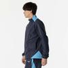 Mizuno Basketball Windbreaker Shirt Navy X W2JEB501 Jacket, Water-Repellent, Turquoise,