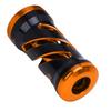 Knob Replacement for S Fishing Reel Lightweight Anti Slip Alloy Fishing Reel Handle Knob with Fittings Black Gold