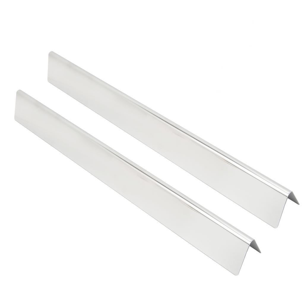 2PCS Barbecue Heat Plate Shields Stainless Steel Heat Tent Replacement Gas Grill Accessories