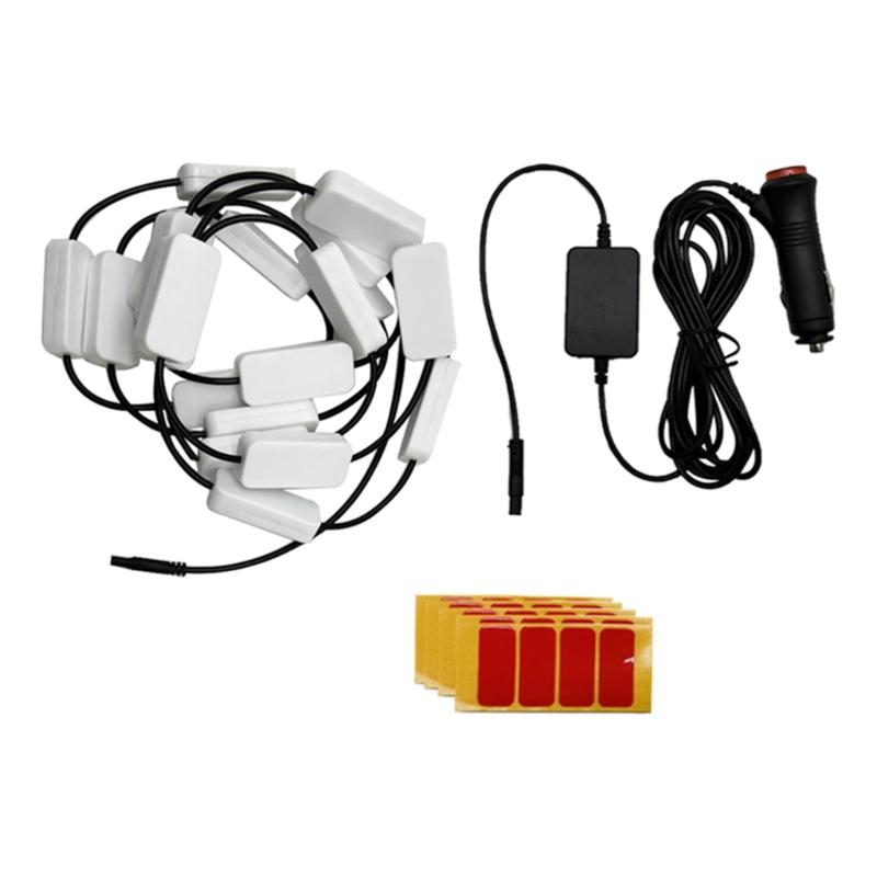 

App Control Car Trunk Atmosphere Light Strips Sound Activated for Dynamic Color Changing Effect Quick Install for Vehicl 1