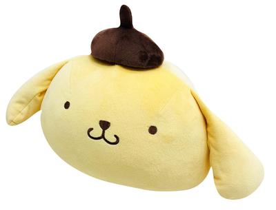 MORIPiLO Body Sanrio Characters Pompompurin Muffin Soft and Soft To the Plush Nap by Morishita Makura Pillow, (Mochikoron Cushion), Touch, Toy,