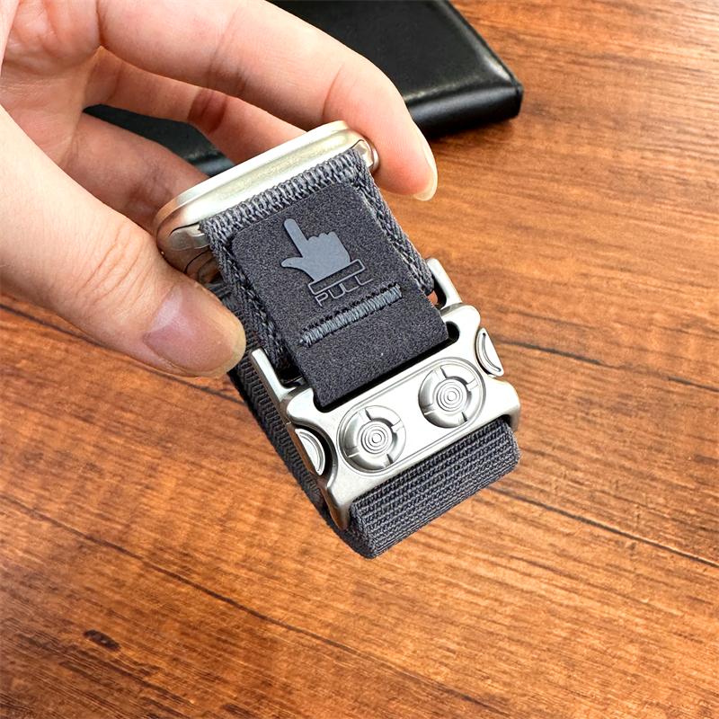 Quick-drying Nylon Magnetic Strap for Apple Iwatch Series 11 10 9 8 7 6 5 4 3 2 SE Ultra 38 40 41 42 44 45 46 49 Mm Sports Bands