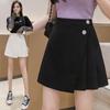 High Waist A-Line Skirt - 2024 Spring/Summer Korean Plus Size Trend, Slimming & Stylish Short Skirt for Women