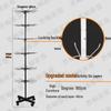 Multilayer Rotating Display Stand with Wheels for Jewelry, Socks, Keychains, Toothbrushes & Stationery