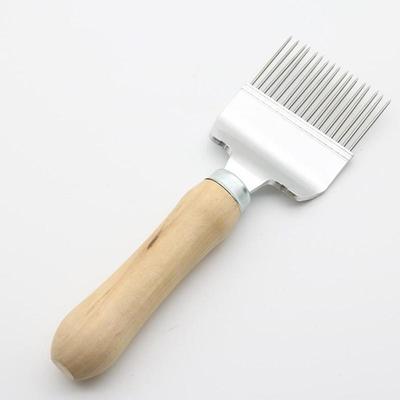 New 17 Pin Style Straight Needles Uncapping Fork Bee Honey Sparse Rake Shovel Beekeeping Supplies
