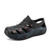 2025 Summer New Men's Platform One-pedal Garden Shoes Breathable Beach Shoes Fashion Sandals Platform Hole Shoes Men
