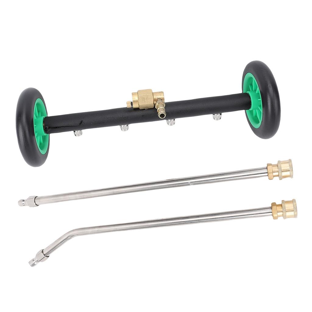 Undercarriage Cleaner Kit Multifunctional Double Use Adjustable Angle Pressure Washer Under Car Cleaner