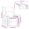 Recliner Chair Yellow Velvet