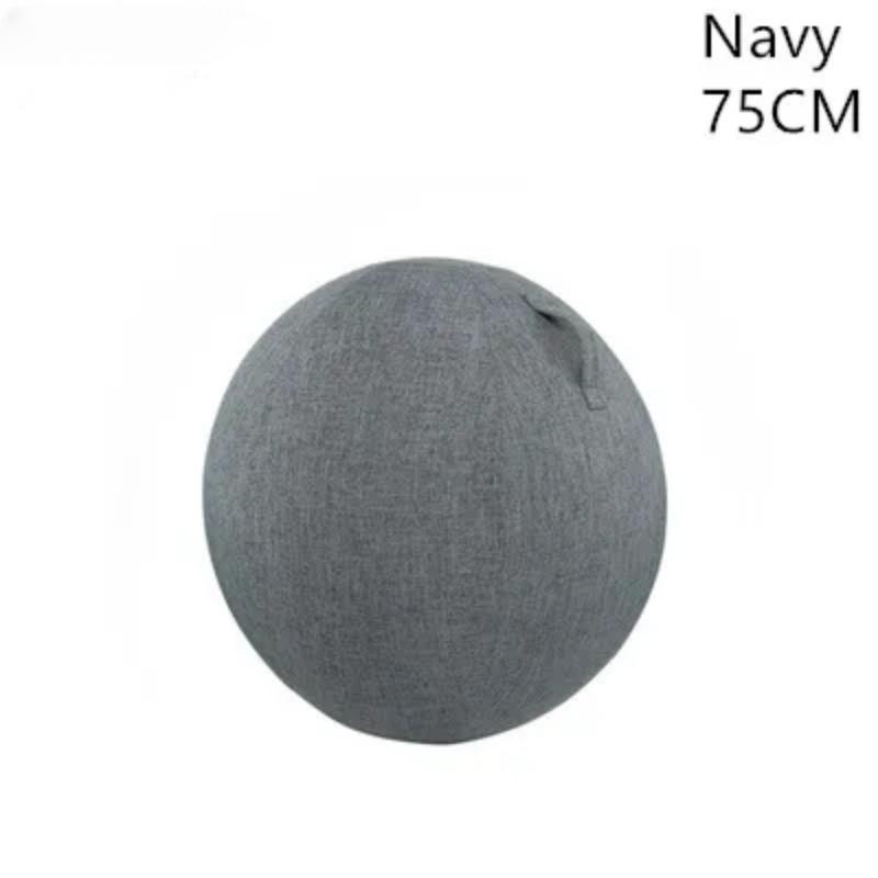 55 65 75 85CM Yogaball Staubdichte Abdeckung Rutschfeste Baumwolle Antistatisch Schweißabsorbierend Yoga Fitnessball Abdeckung für Schutzhülle Praktische Nutzung