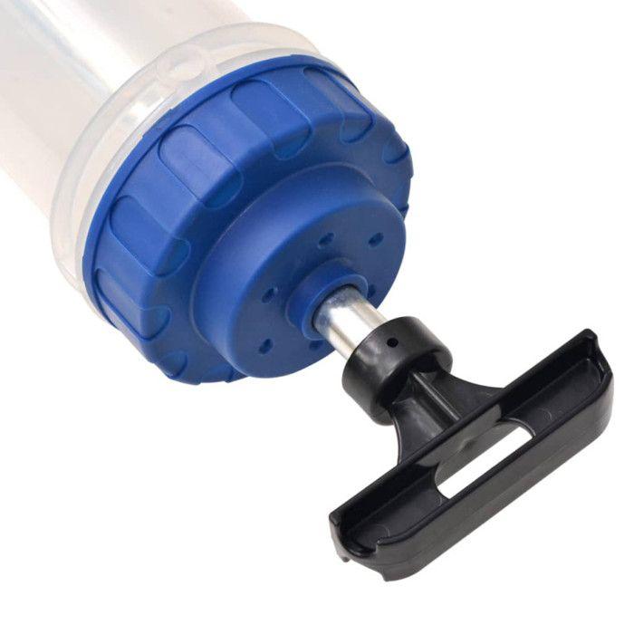 VidaXL Seringue de récupération du carburant diesel 1500 ml