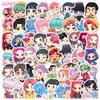 50 Q-style Kpop Demon Hunters Sticker Personalized Graffiti Decoration Notebook Water Cup Waterproof Stickers