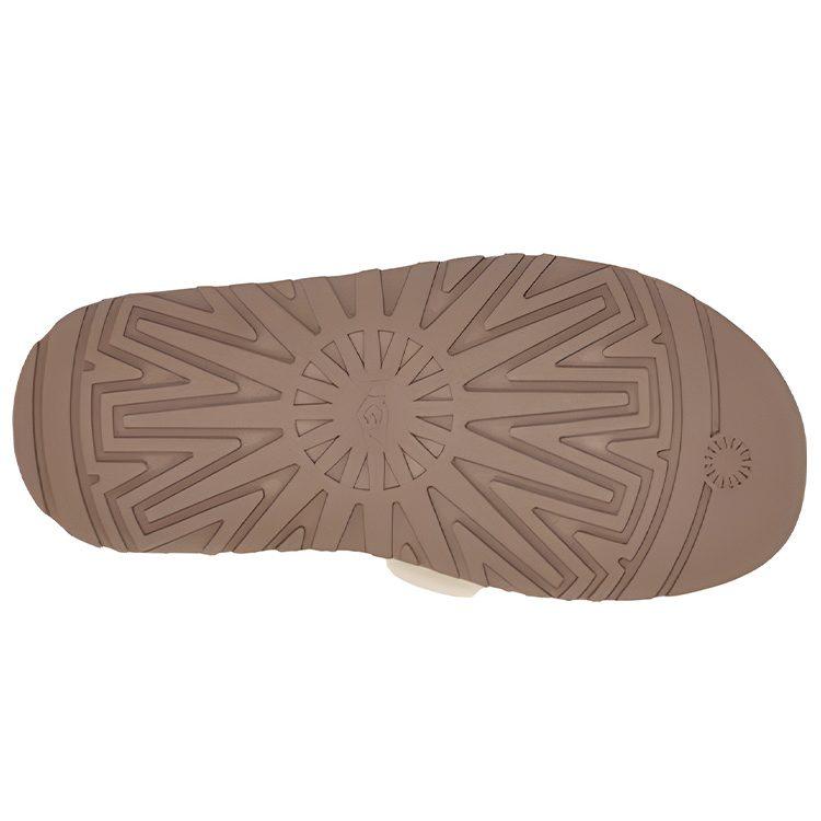 UGG Mules Termiche Comode DISCO Foderate in Pile Pantofole alla Moda da Donna Castagna 1121550-CHE