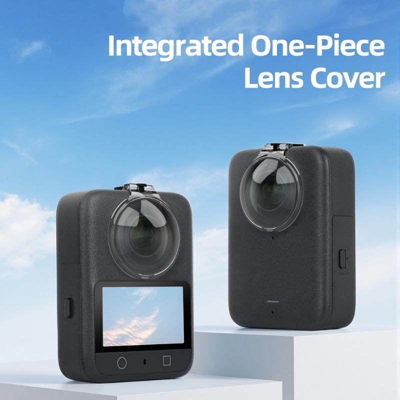Portable Camera Lens Cover with Quick Detach Function for 360 Cameras Lens Enhanced Protections During Outdoor Activity