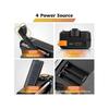 DAB373BT Crank Radio +FM BT Emergency Radio with 5000 MAh Battery Solar with Alarm Clock Blackout E 0619 SZRH A-X