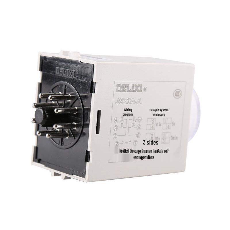DELIXI JSZ3 Multi-Function Time Relay: Power-on, Power-off, and Cyclic Delay