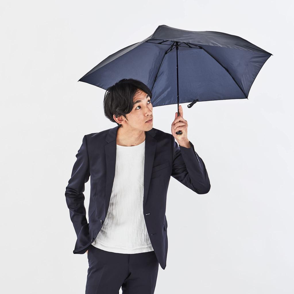 Pentagon27 Amvel 79 Super Lightweight and Large Folding Umbrella Pentagon LARGE Navy [Amvel] Grams, (Pentagon Large)